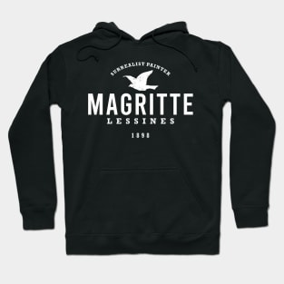 Magritte Brand pigeon logo Hoodie